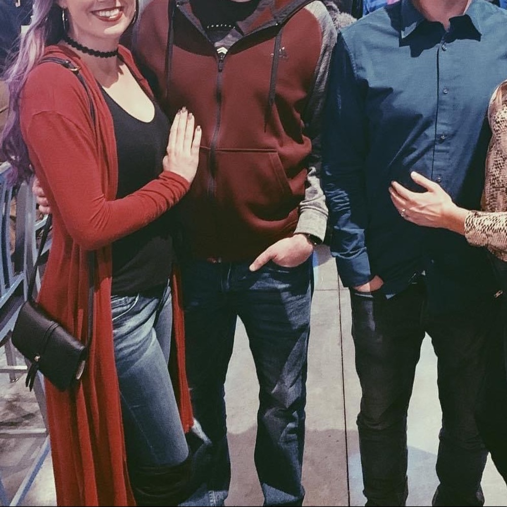 Maroon Hooded Long Cardigan
